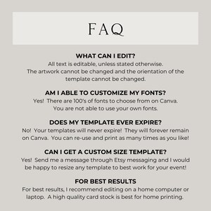 Vintage Floral Bridal Shower Invitation Template: Editable Canva Design (Digital) image 10