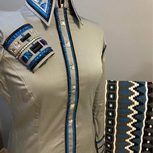 Western Show Shirt With matching pad