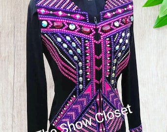 Women Western Show Jacket Custom Rodeo Queen Showmanship - Etsy