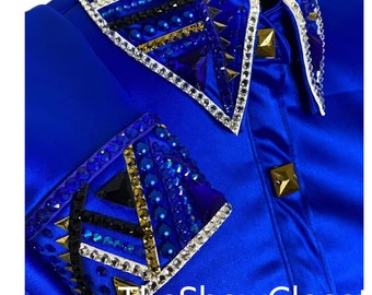 Taffeta Shirt Western Show Shirt Showmanship Shirt