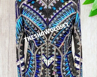Women's Rodeo Queen Show Jacket, Crystal Showmanship Jacket