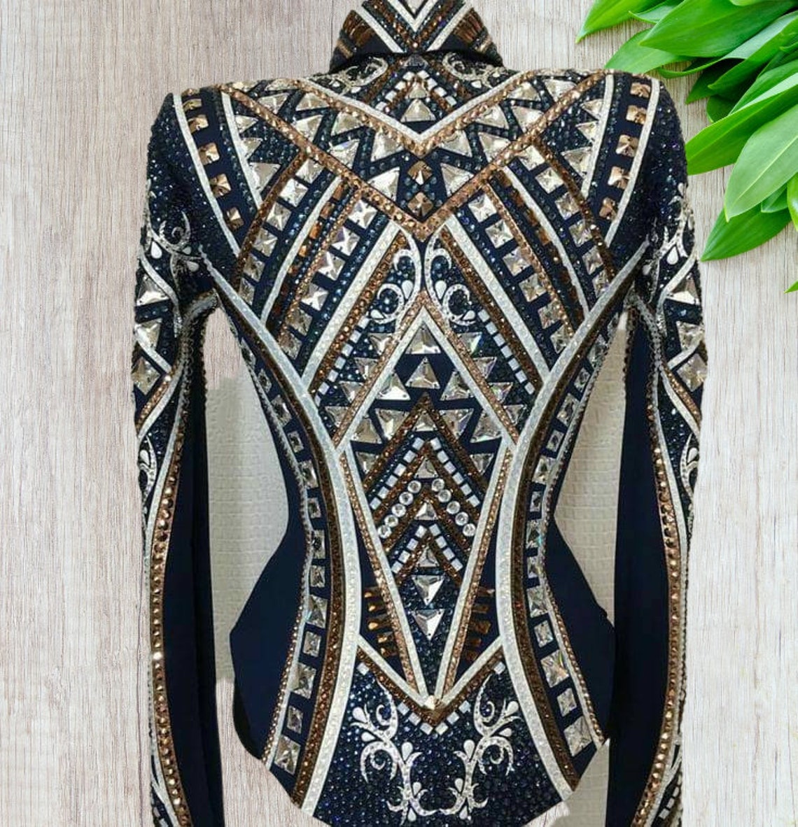 Custom Western Rodeo Queen Showmanship Veste et Togo Custom Western Rodeo Queen Showmanship Veste et Togo
