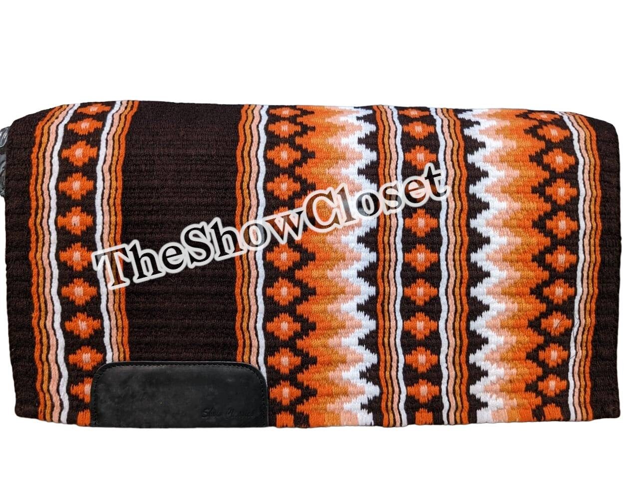 Orange western saddle pad hotsell