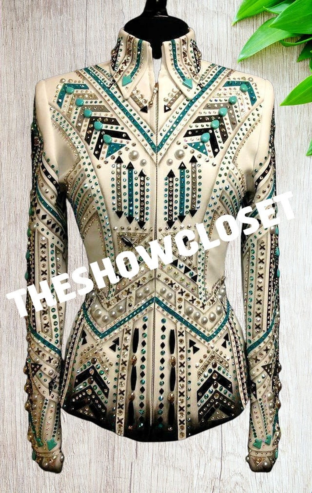 Chemise Western Showmanship UNICORN SHOW GIRL - Tenue Cheval Concours