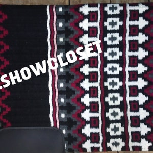 Western Show Saddle  Pad