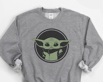 baby yoda shirt etsy