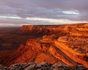Wicklung Wüste Straße - Natur Fine Art Fotografie Druck, Geschenkidee, Südwesten Kunst, Wüste Kunst, Utah