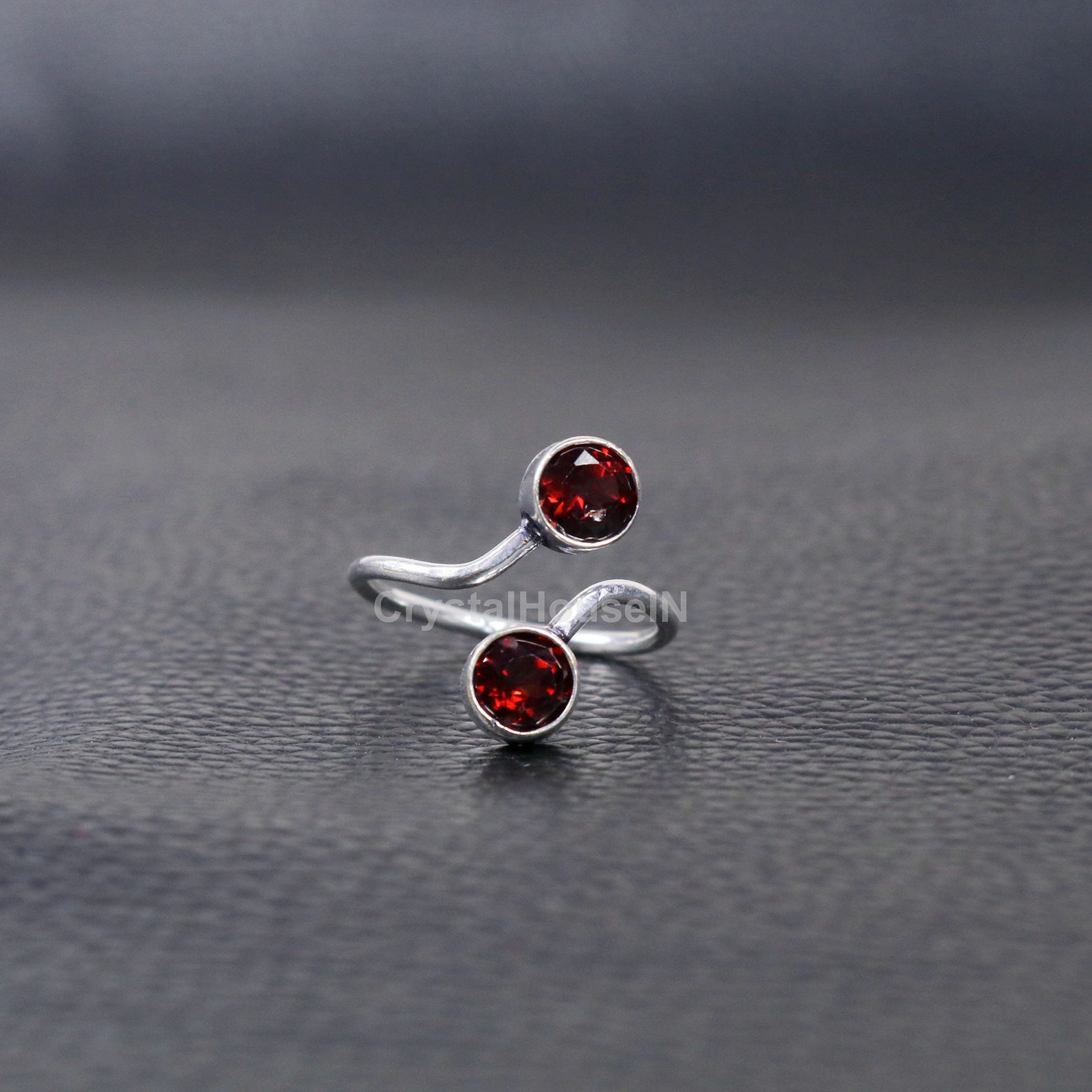 Exclusive Offer Ruby Garnet 925 Silver Ring Natural Gemstone - Etsy UK