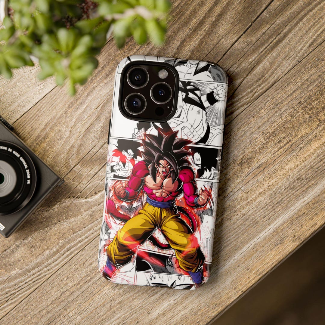 Goku Super Sayian 4 / Goku Phone Case / Dragon Ball Phone Case / Tough