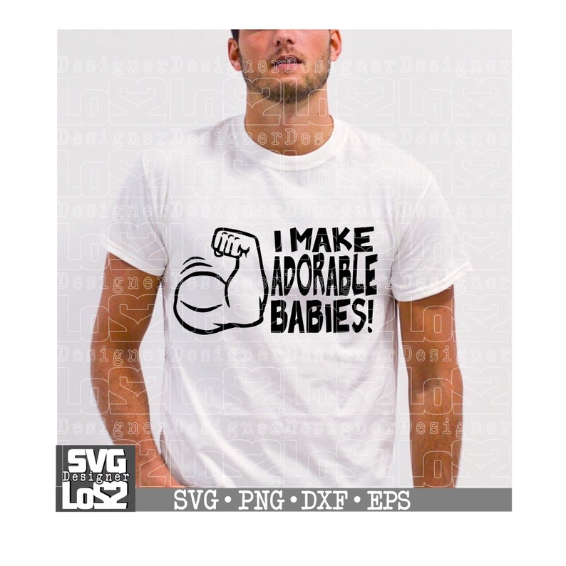 Download Clip Art Art Collectibles Cut File For Cricut Silhouette Svg Superman Svg Father Day Svg Great Fot Custom T Shirt Dad Superhero Svg I Make Adorable Babies Svg