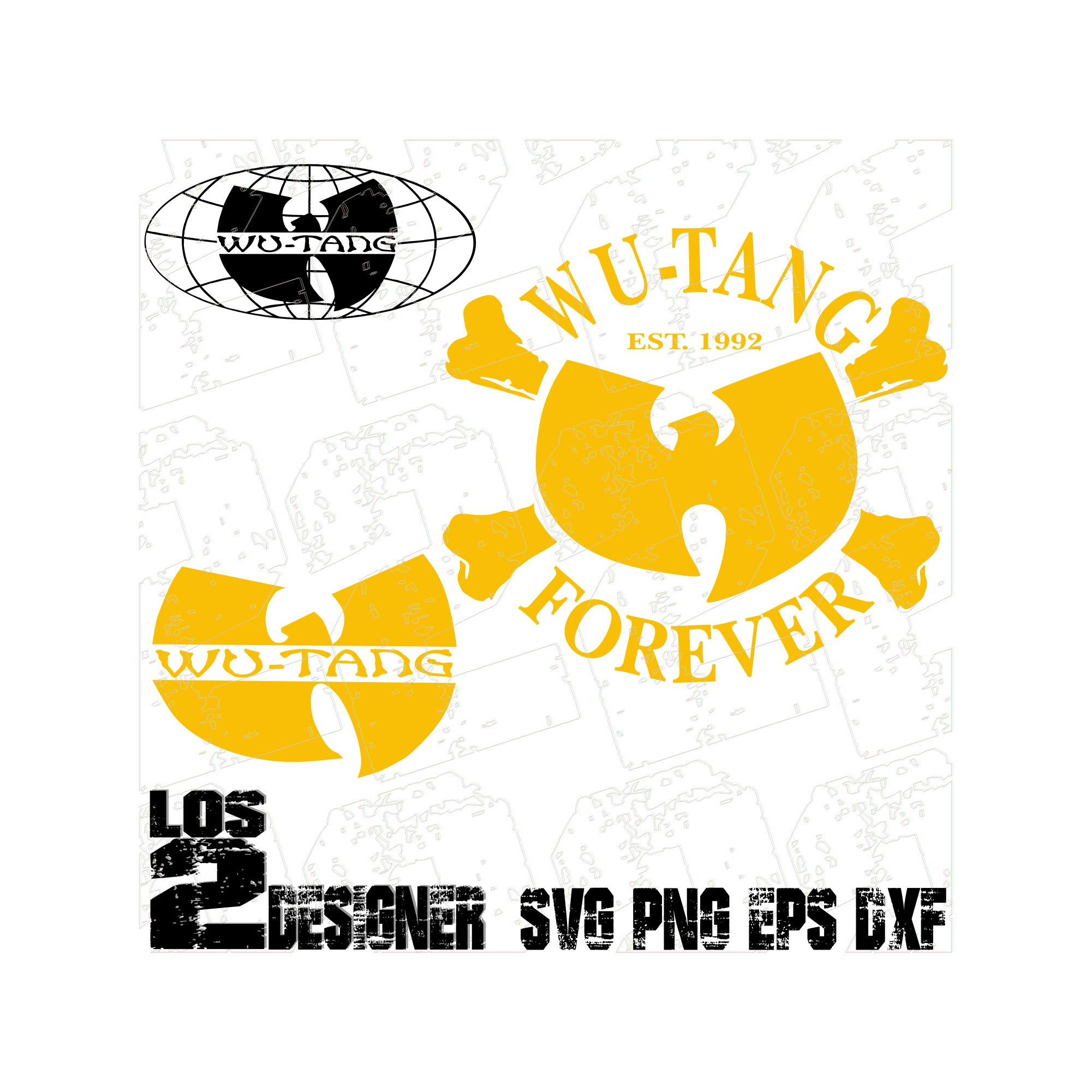 Wu-Tang svg logo music Rappers svg Wu tang Clan svg Instant | Etsy