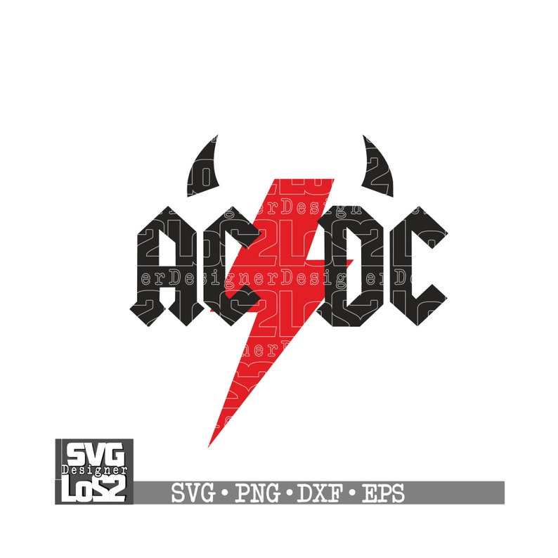 cut file for Silhouette or Cricut Stencils custom shirts svg Svg Ac-DC ...