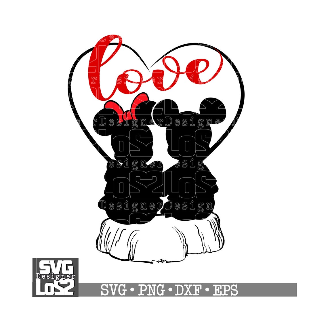 Free Free 306 Love Mickey Svg SVG PNG EPS DXF File