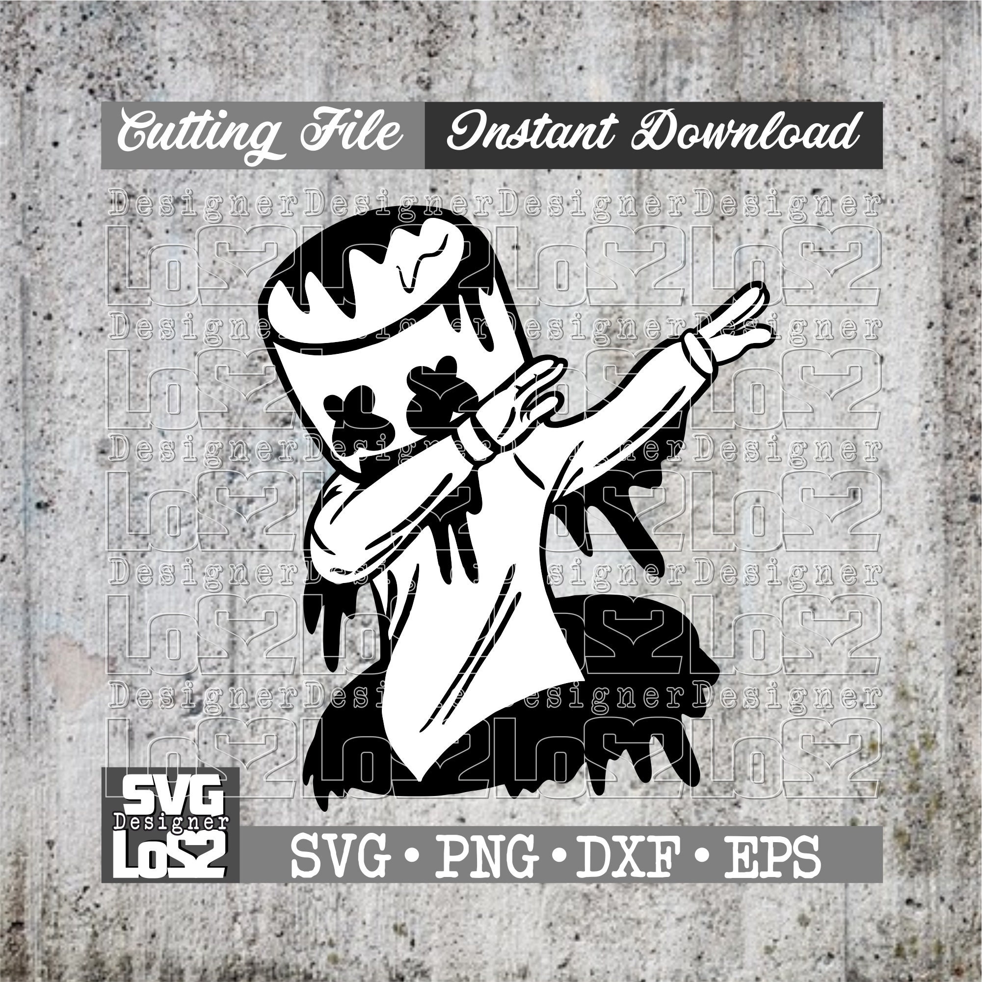 Marshmallow svg Man svg DabFunnyCoolDripping Dabbing clip Etsy