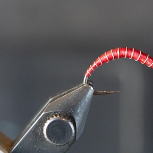 The Pigsticker - Modello di mosca verme (confezione da 3)