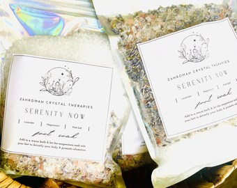 Bath Salts - Magnesium, Himalayan Salt & Lavender