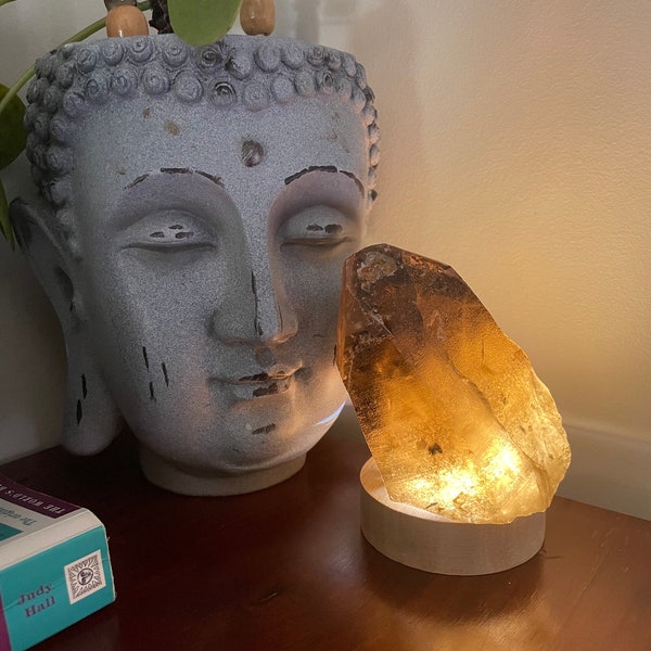 Smokey Quartz Lamp