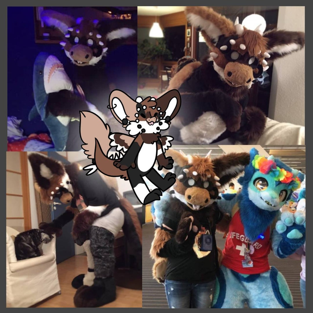 SOLD Dutch Angel Dragon Fursuit 3/4 Suit Character Art - Etsy