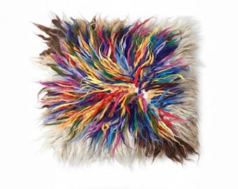 Colourful Seat Rug Pads | Seat Covers | Hand Woven On Loom