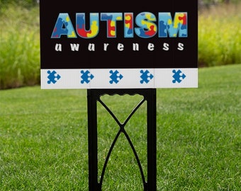 Autism Yard Signs - Etsy