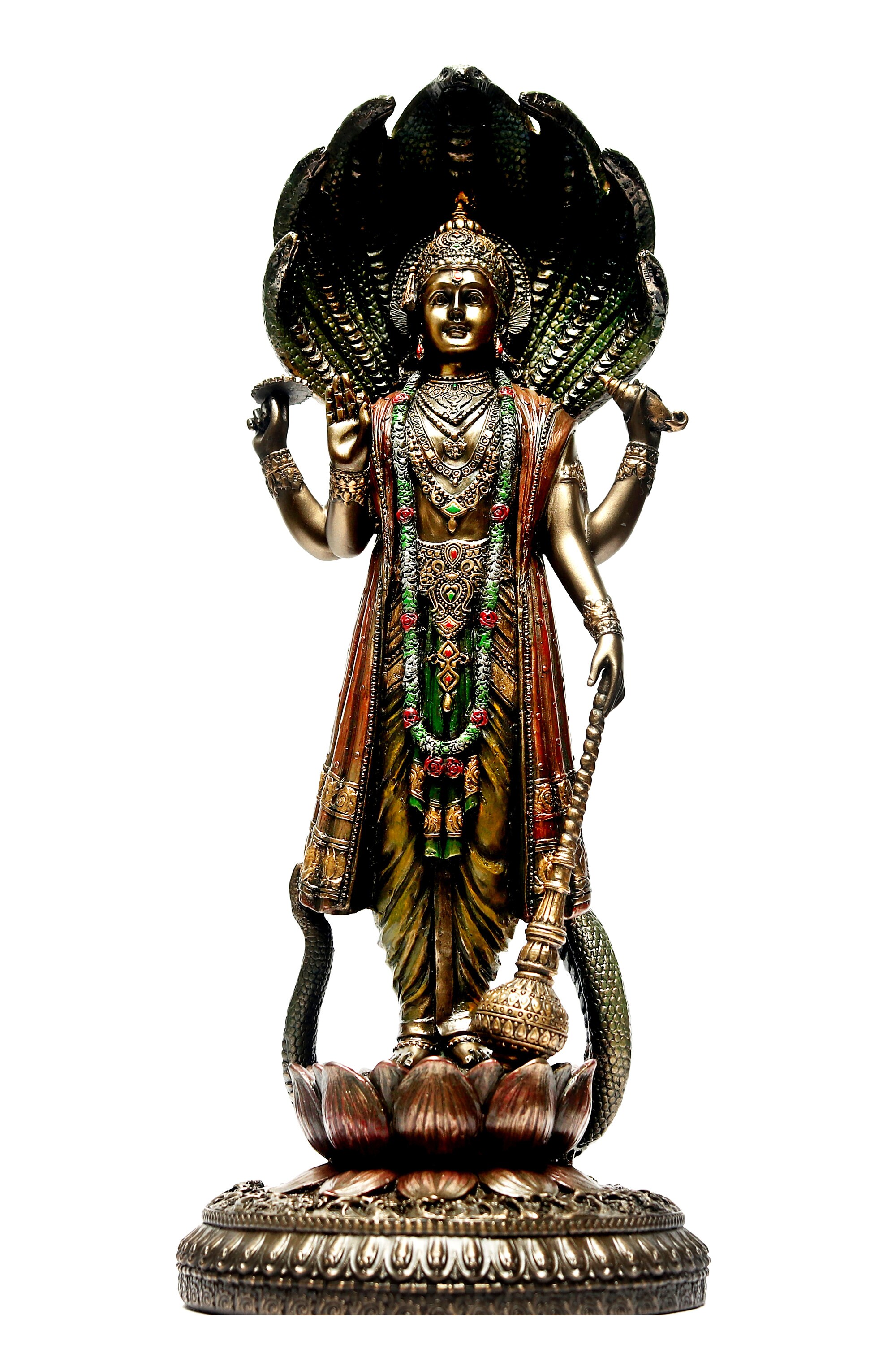 Vishnu Statue Lord Vishnu Statue 12.5 inch Narayana Etsy