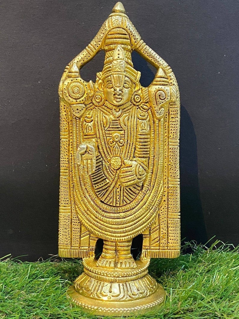 Statues Home Décor Brass Balaji Statue Indian God Statues Tirupati