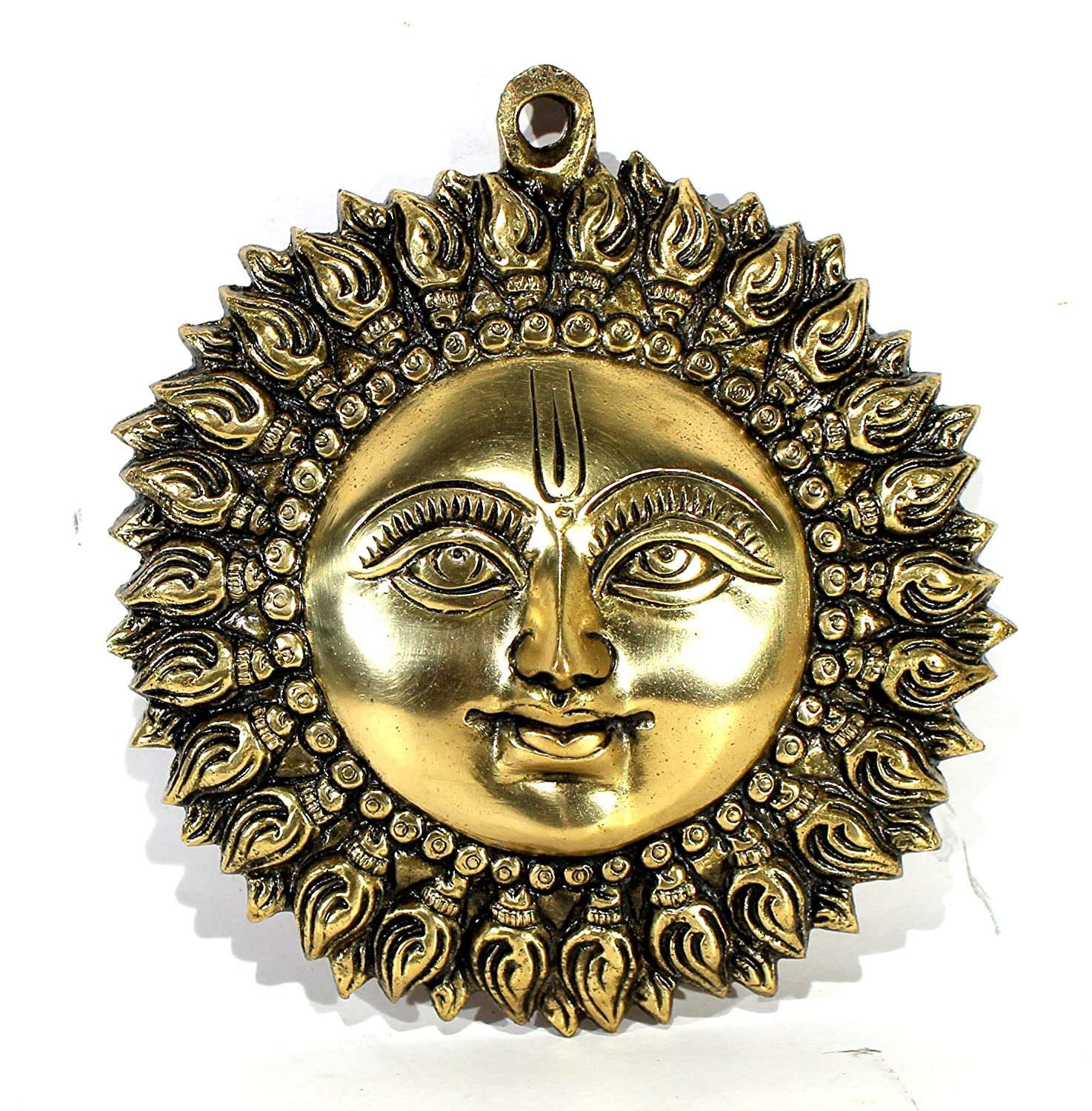 Vastu Surya Wall Hanging 22CM Brass Sun Wall Art Sun Wall Etsy