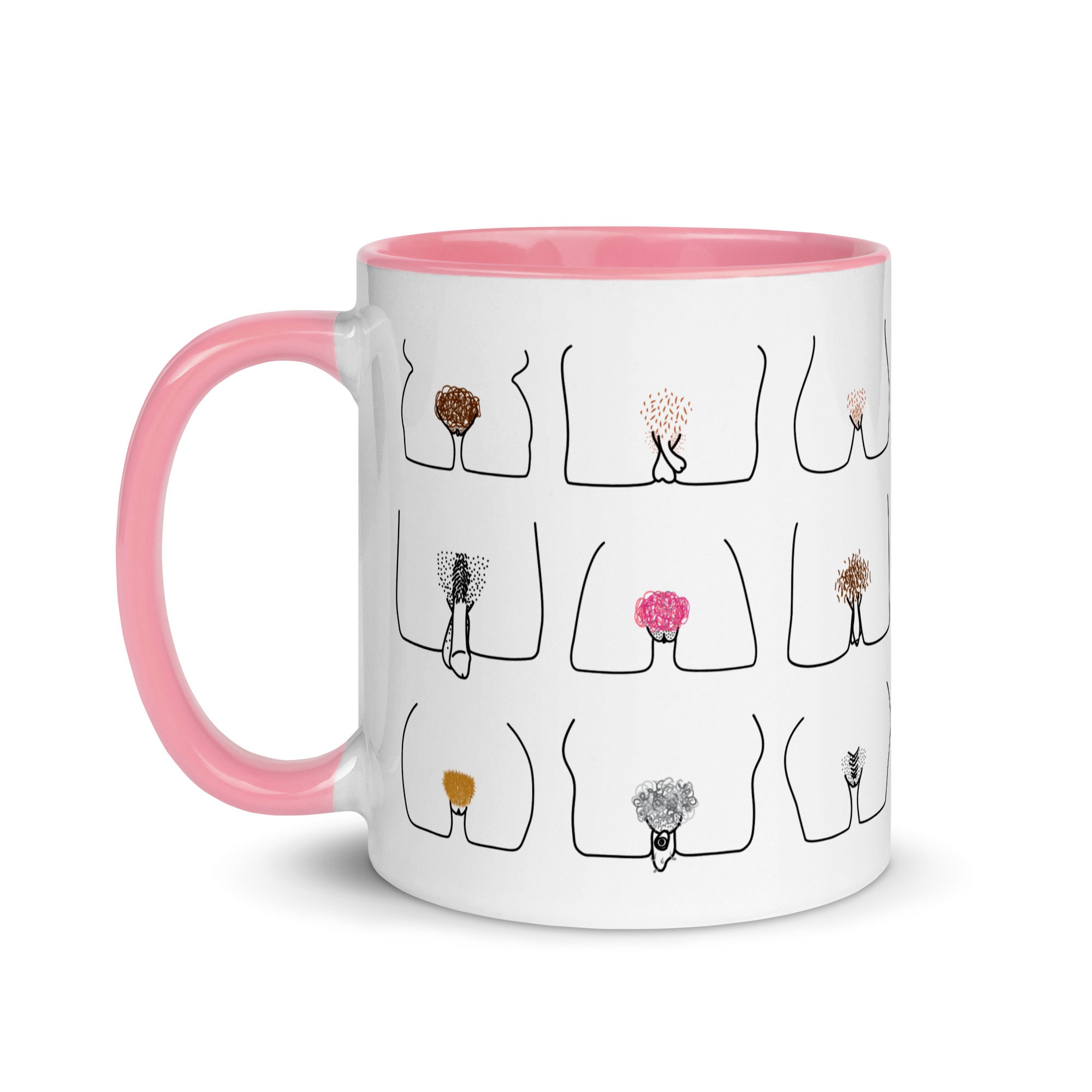 Vulva and Dicks Mug, Bisexual Gift, Quirky Coffee Mug, Funky Mug, LGBT  Gift, Pride Gift, Trans Gift, Vagina, Penis, Lesbian, Gay, Funny Gift 