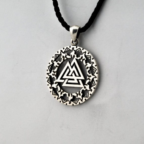 Zilveren Viking Bijl met Collier - Spirituele winkel