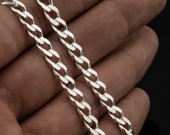 Silver Chain Belt, Unisex Chain Design, Versatile Jewelry, Celtic Chain, Fine Silver Link, Wheat Chain Necklace, Biker Chain Necklace