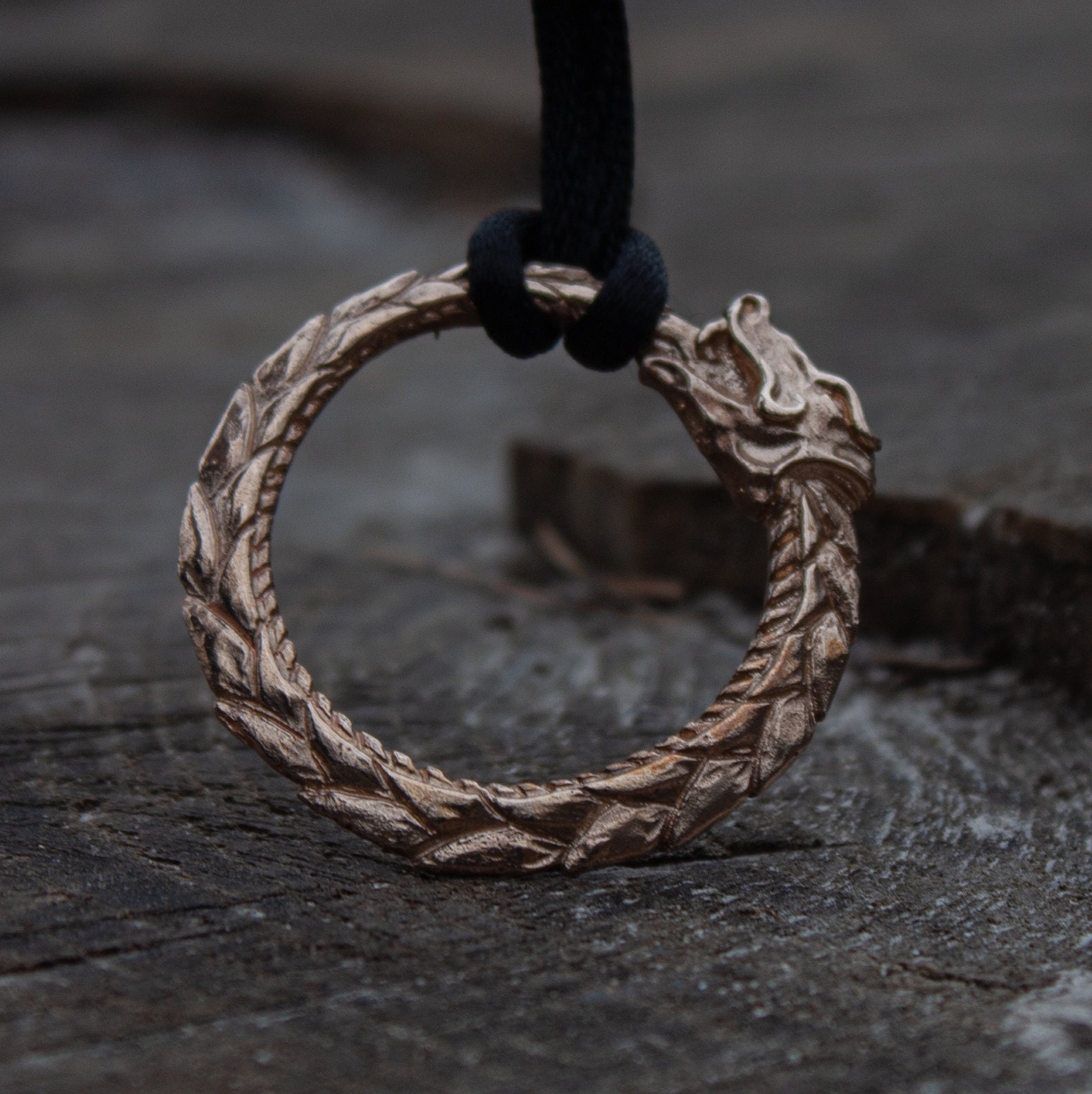 Ouroboros Pendant Viking Pendant Viking Necklace Viking | Etsy