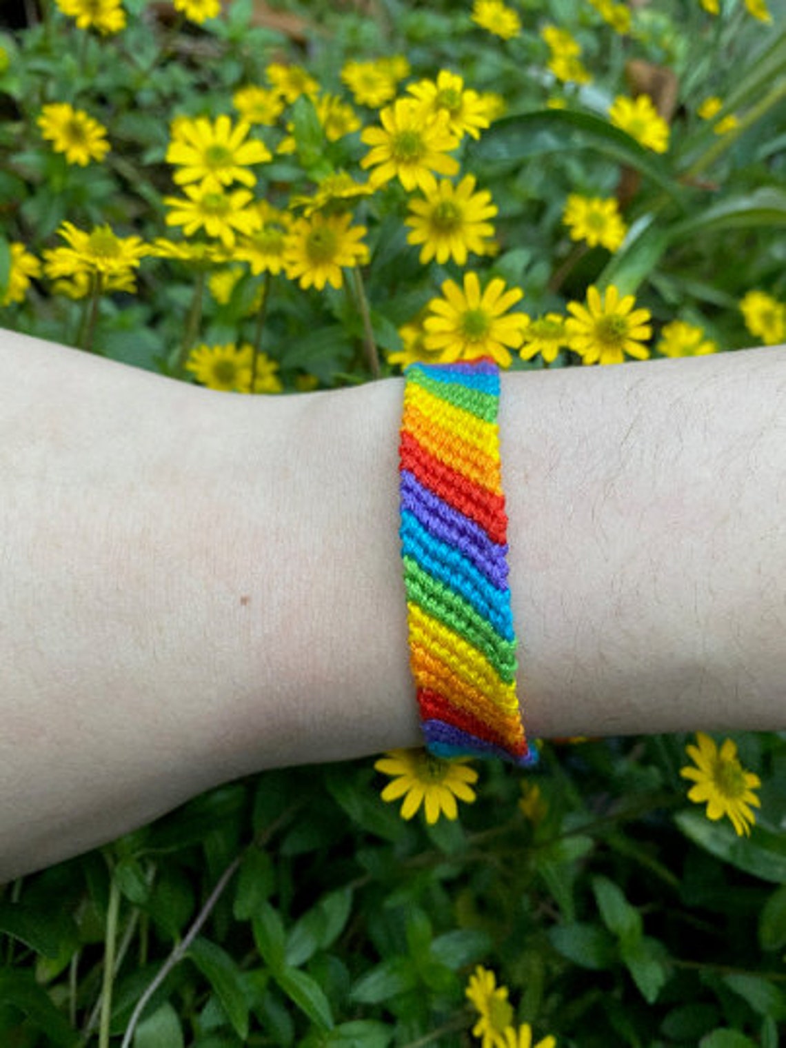 2 Stück Pride Armbänder Regenbogen - Verstellbare LGBTQ Armbänder Mit Karabiner