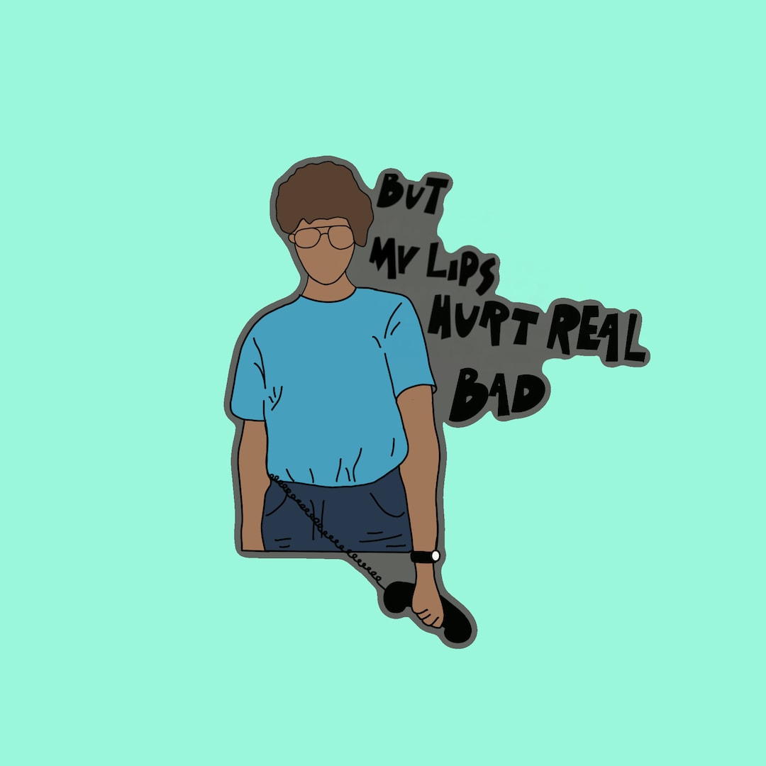 Napolean but My Lips Hurt Real Bad Sticker Etsy