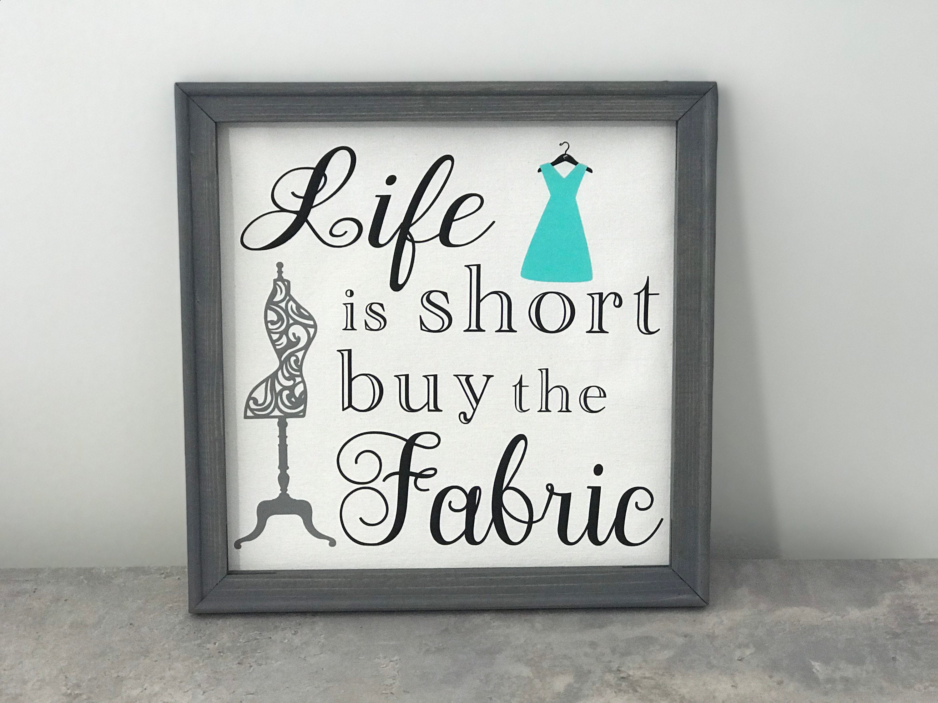 Buy the fabric sign Etsy