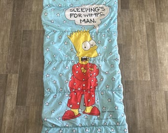 Zabytkowy śpiwór Barta Simpsona z serialu Simpsonowie