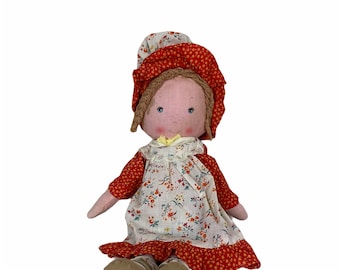 Vintage Holly Hobbie Friend Carrie Doll