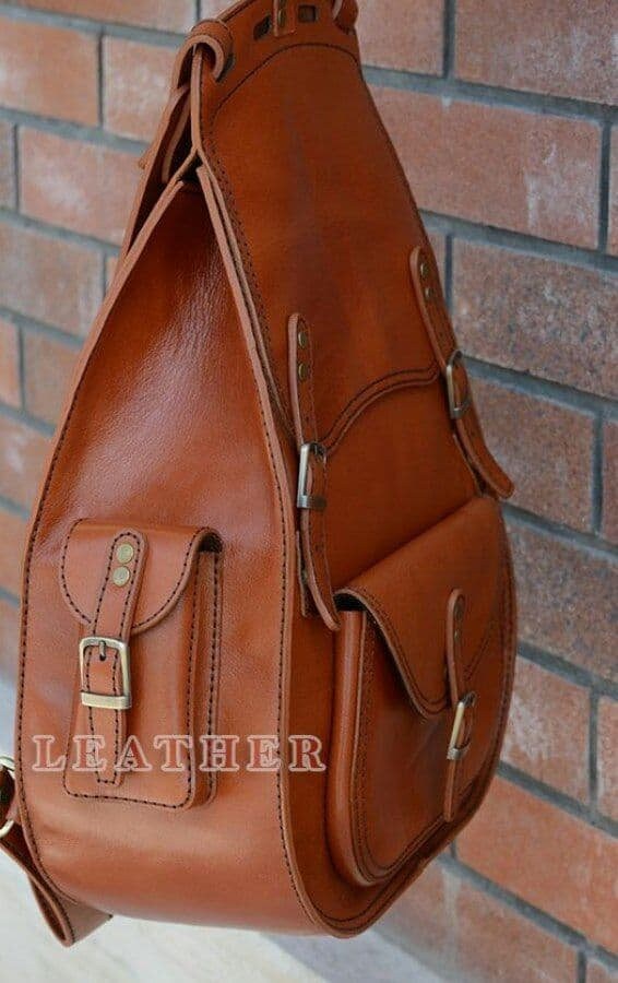 Leather Backpack Template & Pattern for Laser Cut and Print Etsy