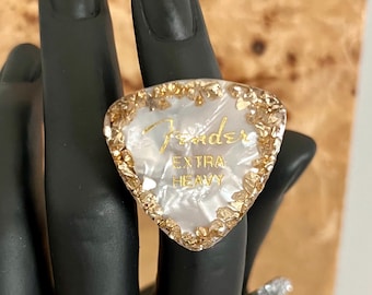Guitar Pick Ring