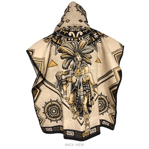Mi Orgullo Azteca mid weight Blanket - Capa - Gaban - Sarape Unisex