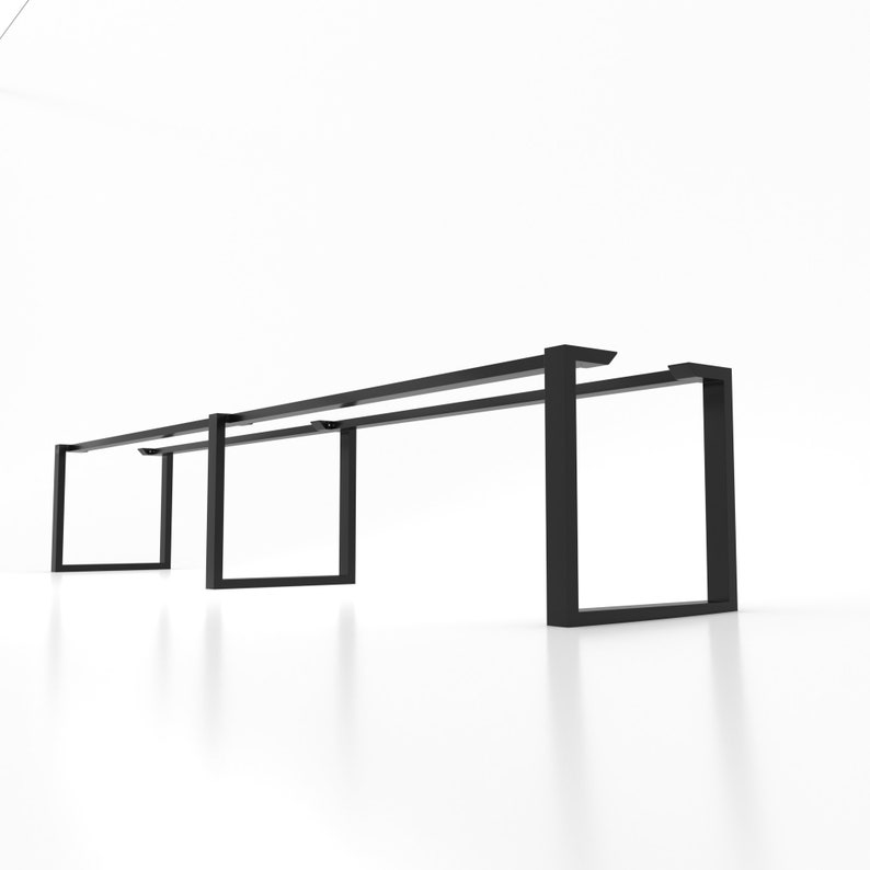 Conference Table Legs Long Table Legs H 28'' W Etsy