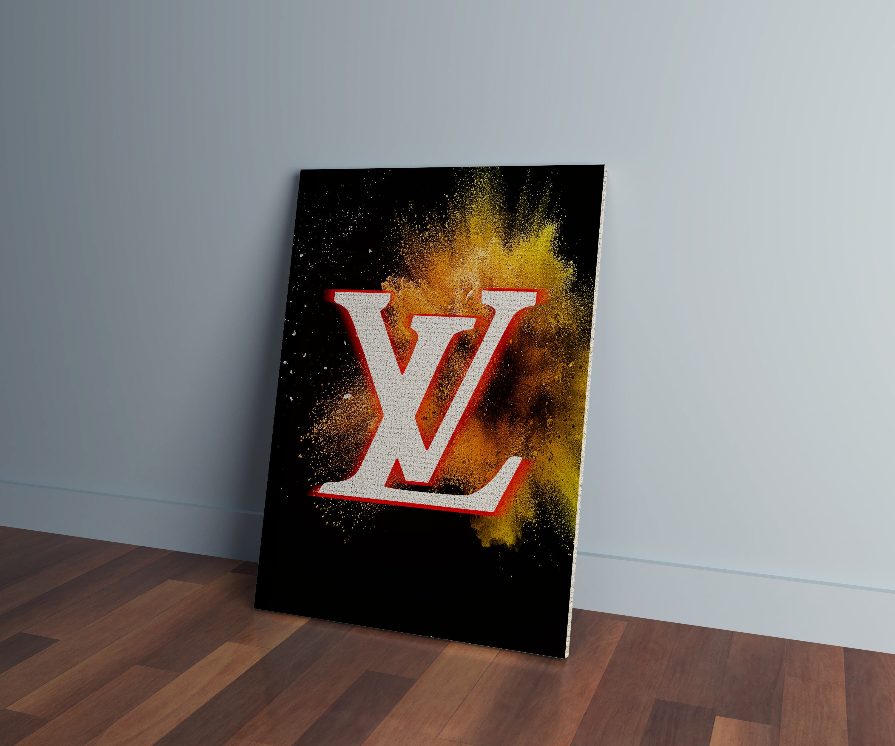 LV Poster Fashion Designer Wall Art Louis Vuitton Iconic