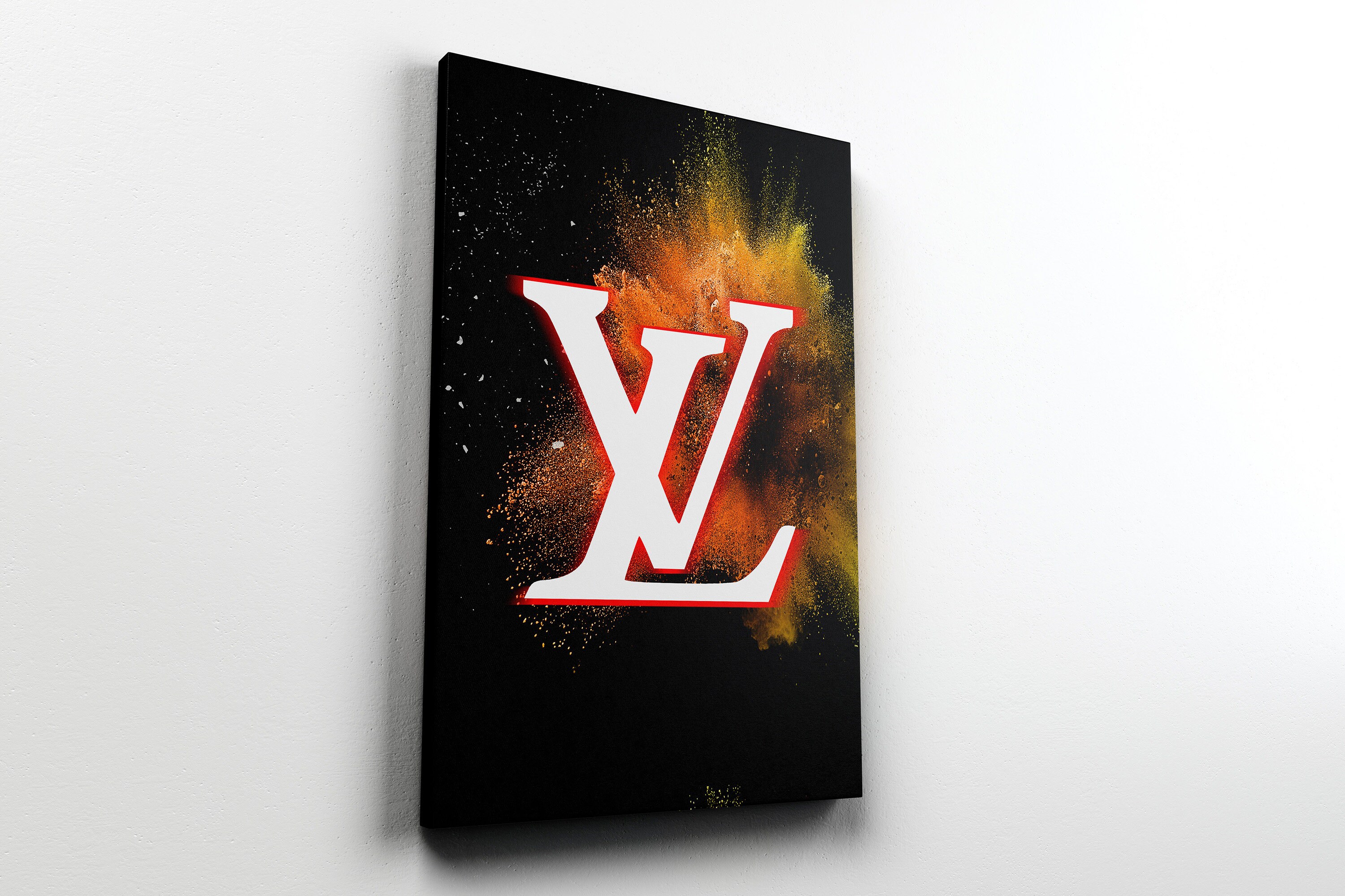 LV Poster Fashion Designer Wall Art Louis Vuitton Iconic
