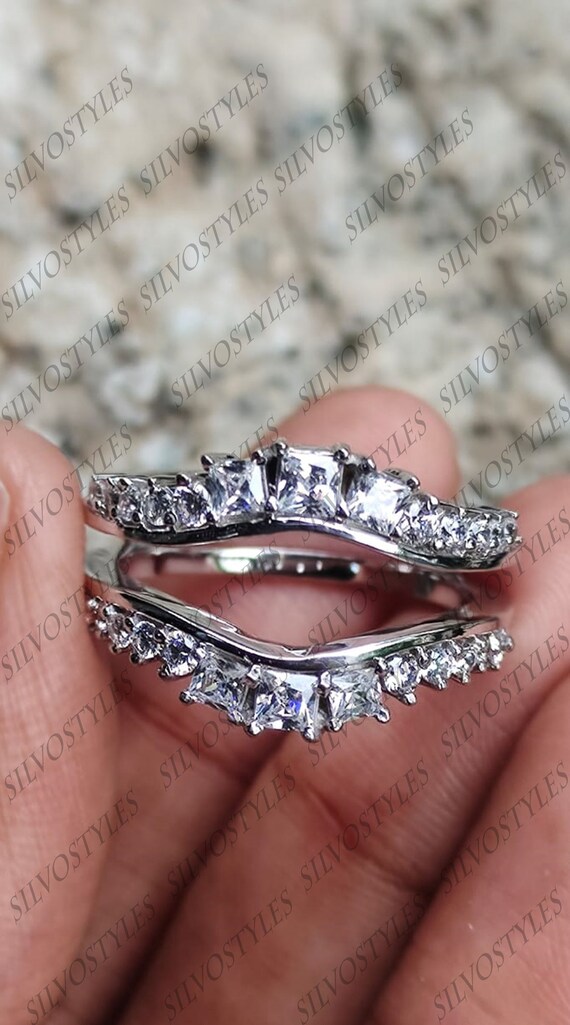 Ring wraps shop for princess cut