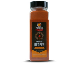 PepperHead Bulk Carolina Reaper Powder (1 lb - 10 lbs) - World&#39;s Hottest Chili Powder