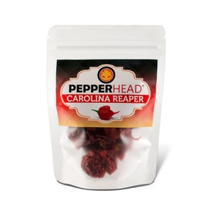 PepperHead Whole Carolina Reaper Peppers -  - World&#39;s Hottest Pepper Pods