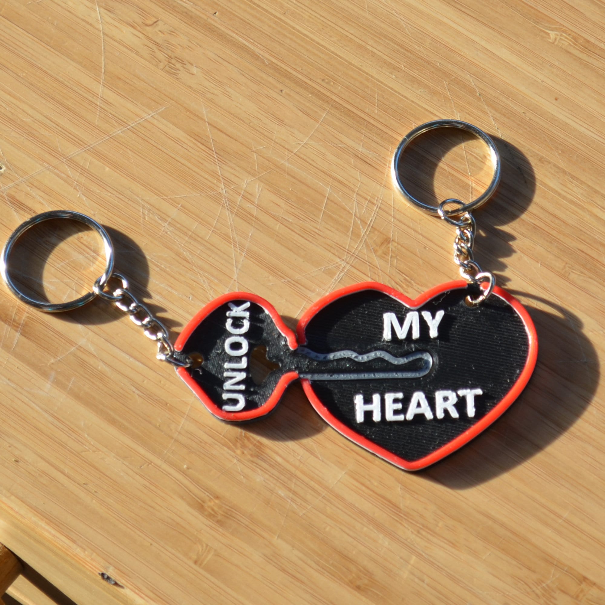 Keyring For Couples / Keychain For Boyfriend / Keyring For Her Etsy