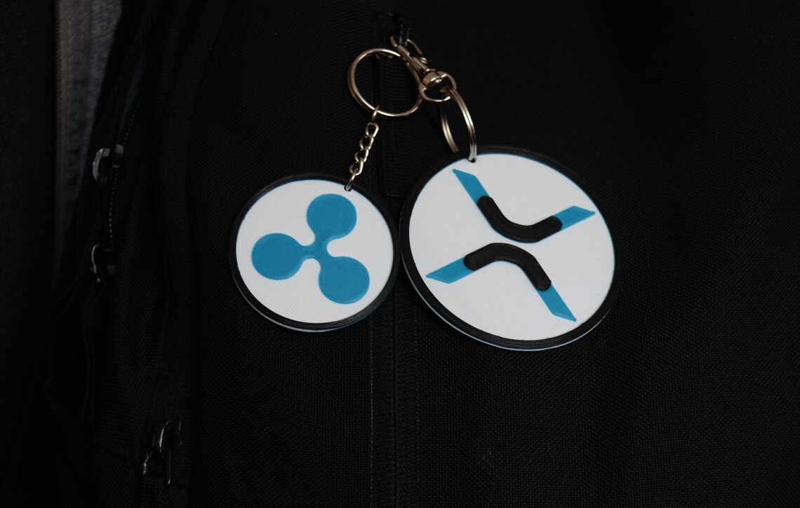 Keyring Crypto / XRP Keyring / XRP Keychain / Crypto Keychain Etsy