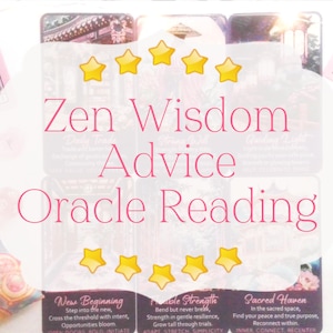 Zen Weisheits-Orakel-Lesung