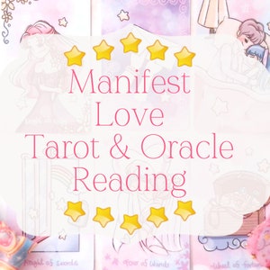 Manifest Love Tarot et lecture de cartes Oracle pour les célibataires