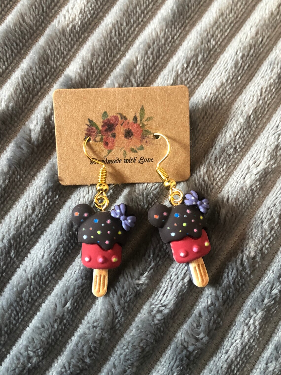 Character earrings Etsy